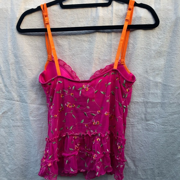 Victoria’s Secret Sheer Flower Tank Top - Picture 3 of 4
